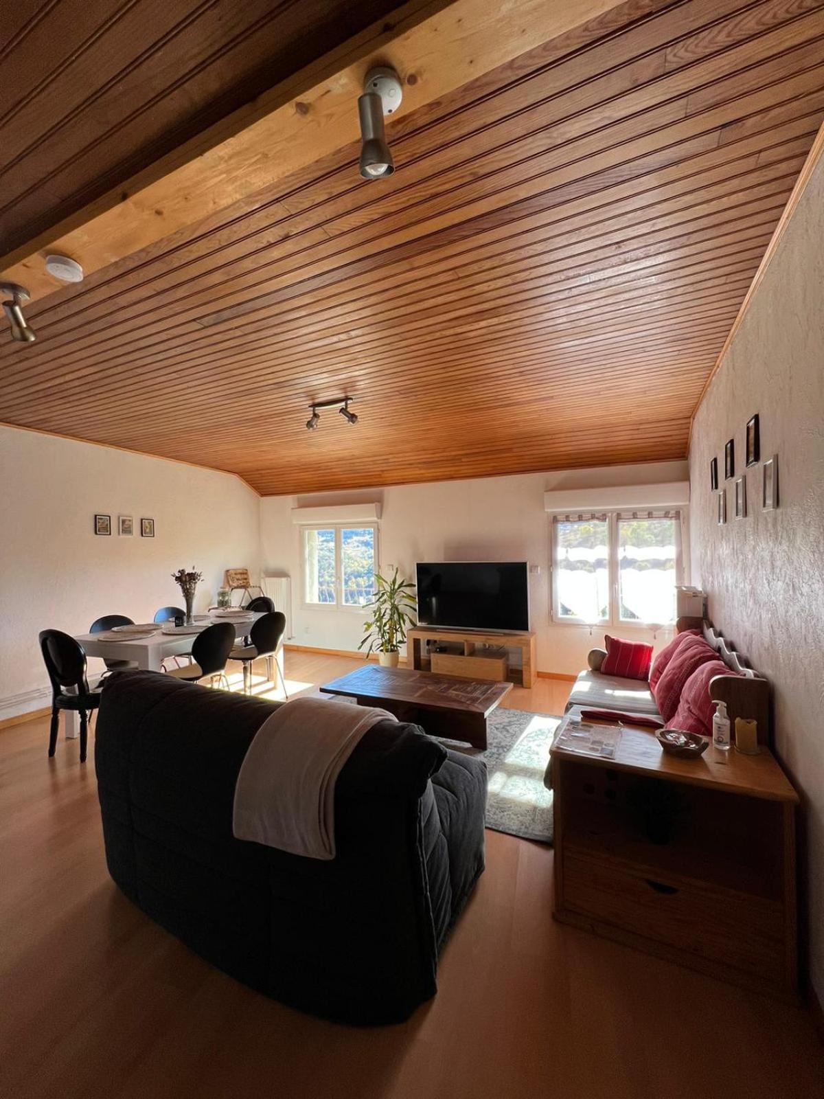 Logement Avec Vue Panoramique A 10Min Des Pistes Sauto Esterno foto
